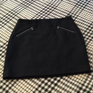 Wool mini skirt by banana republic